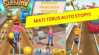 Main Game  Subway Princess Runner | Kalah melulu | auto stop screenshot 2