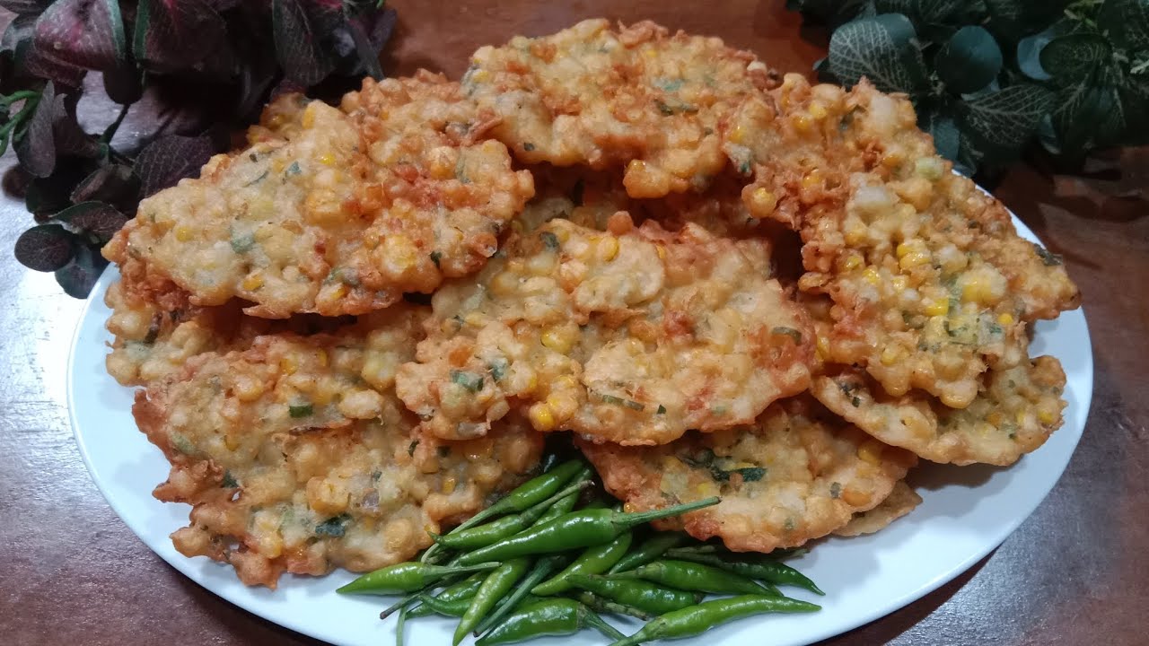 RESEP BAKWAN / PERKEDEL JAGUNG MANIS  II KRIUK DAN EMPUK ENAK BANGET