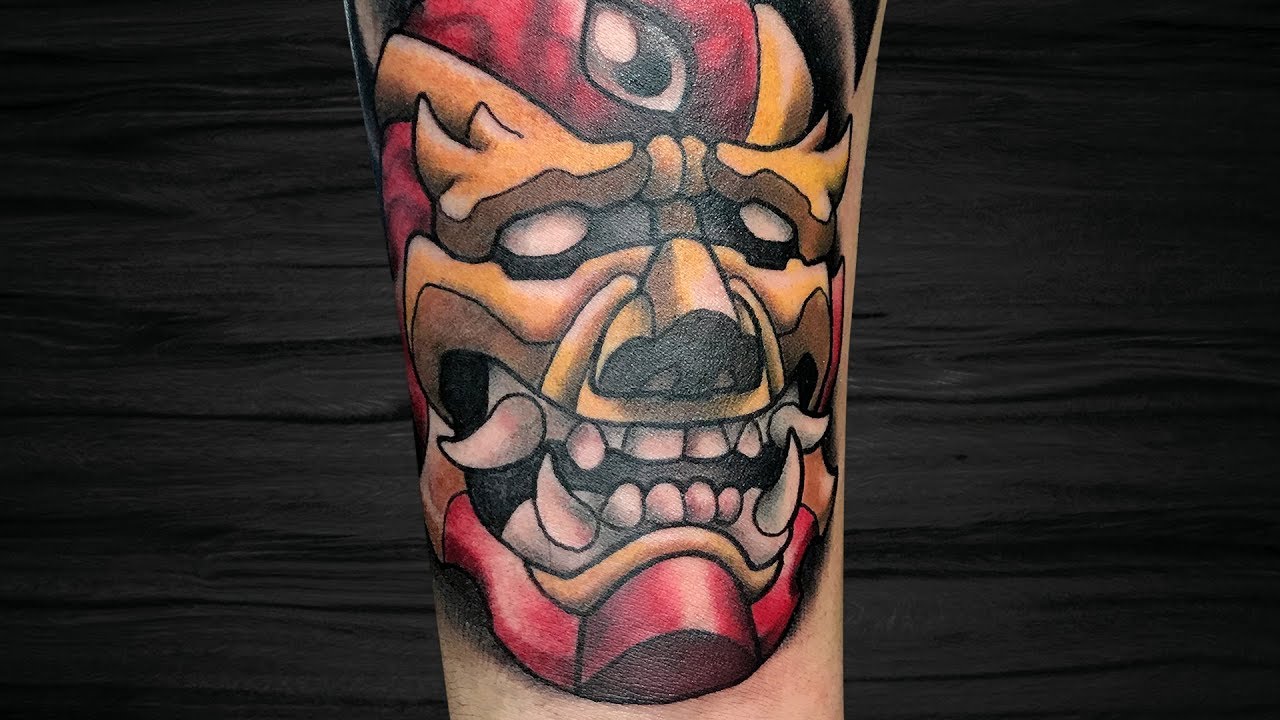 mascara samurai tattoo significado - Pesquisa Google  Japanese tattoo art,  Samurai tattoo, Samurai mask tattoo