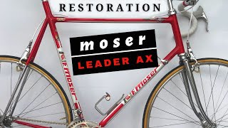 Vintage bike restoration Moser AX Leader with Campagnolo C Record