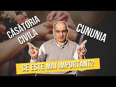 Video: Cum Se Leagă Ortodoxia De Căsătoria Civilă