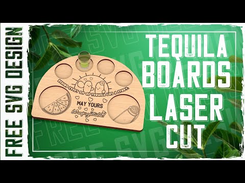 [Laser cut and engrave] Tequila Shot Board Laser Cut Design, Tequila Shot Tray, Kitchen Decor SVG, Tequila Flight Tray, Wooden Shot Paddle, Custom Shot Glasses Display