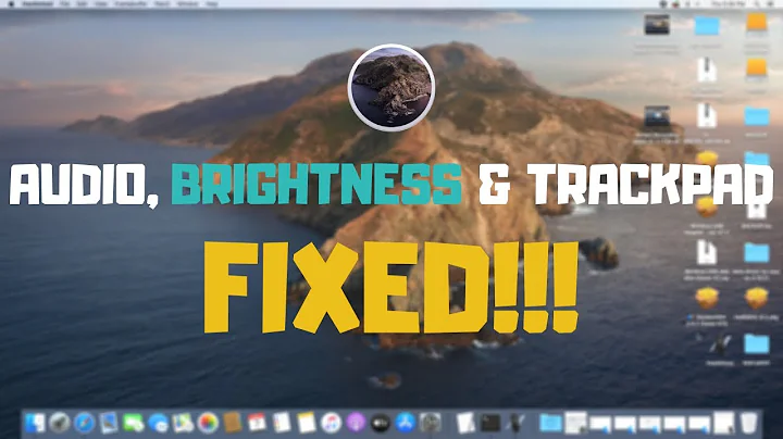 How to Fix AUDIO, BRIGHTNESS & TOUCHPAD in Hackintosh laptops: Fixing common Problems in Hackintosh