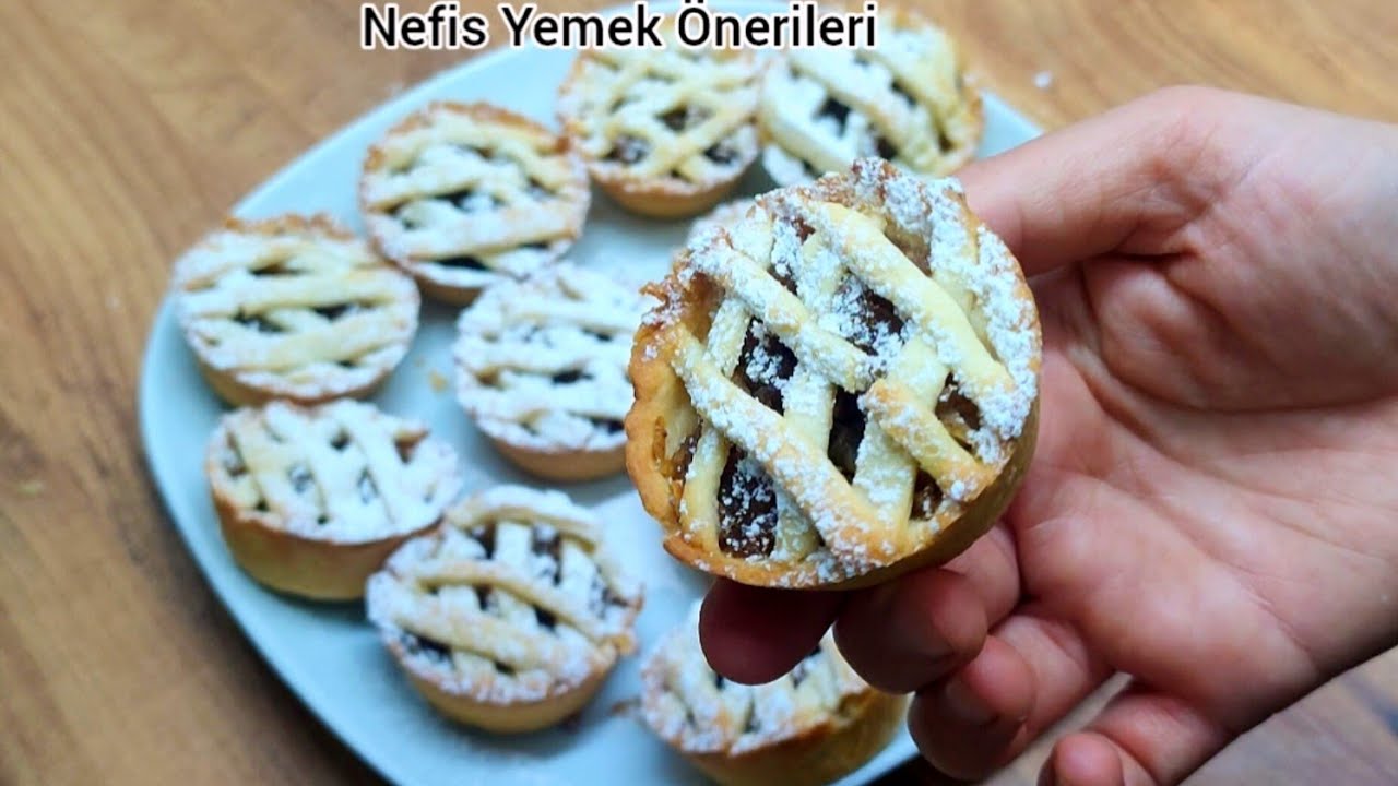 Kıyır kıyır Agızda eriyen ELMALI Tart Tarifi ❗ELMALI Tart Nasıl Yapılır