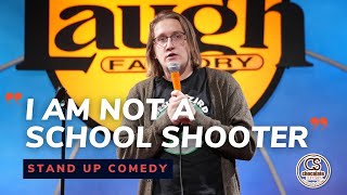 I Am Not A School Sh00ter - Comedian Ryan Goodcase - Chocolate Sundaes Standup Comedy