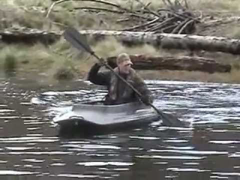 stability and paddling the marsh rat duck boat - youtube