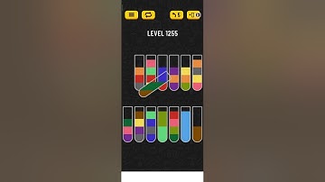 water sort puzzle - level 1255