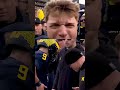 J.J. McCarthy FEELS AMAZING After Win Against Ohio State! 👑#football #cfb #michigan