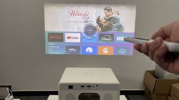 How to remotely adjust the focus screen for the BYINTEK PLATO T5 projector