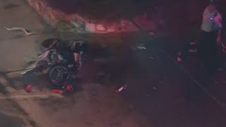 Man riding on motorcycle killed in crash in Northeast Philly