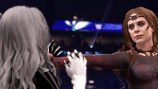 Wwe2K22 Scarlet Witch Belly Punch 4