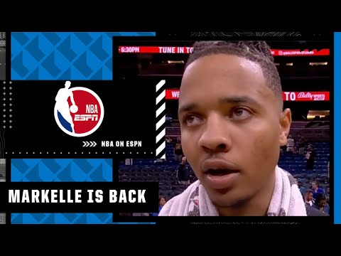 Markelle Fultz reacts to his first game back in 14 months | NBA on ESPN