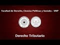 BIENVENIDA - DERECHO TRIBUTARIO EAD