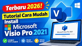 Terbaru 2026! Tutorial Cara Mudah Install Microsoft Visio Pro 2021 screenshot 4