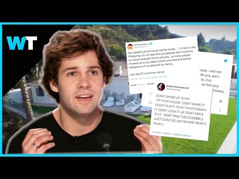 David Dobrik FORCED to Move After Fans Won't Stop Showing Up at His House