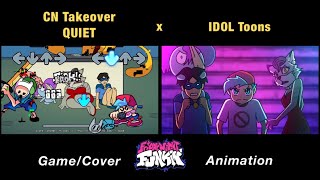 Pibby Corrupted Finn & Jake “QUIET” - CN Takeover | Come Learn With Pibby x FNF Animation x GAME