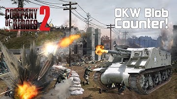 Company of Heroes 2 - How To Counter Overpowered OKW Blobs!