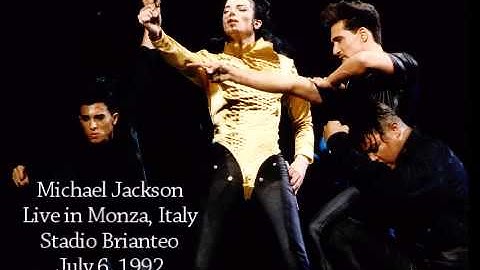 Michael Jackson - Live In Monza: 6/7/1992