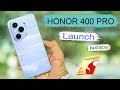 HONOR 400 Pro 5G Launch! 🔥 200MP Camera 📸 | Snapdragon 8 Gen 3 ⚡ | 6000mAh Battery 🔋 | ₹52K #honor
