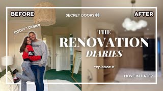 HUGE HOUSE UPDATE! 🏡 Room tours, secret doors and final touches! The Renovation Diaries - Episode 6