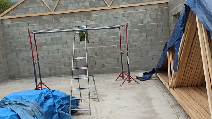 Construction de Maison : la Carcasse de la Maison est enfin terminée !