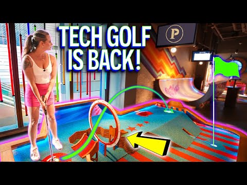 INSANE High Tech Mini Golf Course!