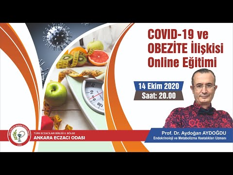 "Covid-19 ve Obezite İlişkisi" Online Akademik Eğitimi