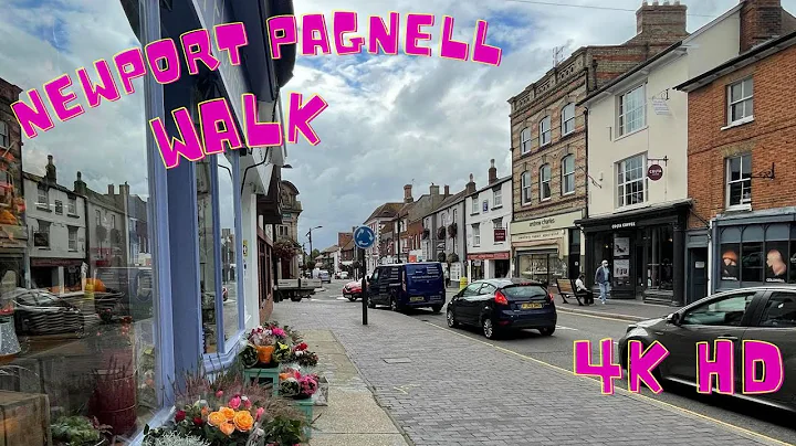 Newport Pagnell Town  Walk in Buckinghamshire  4K ...