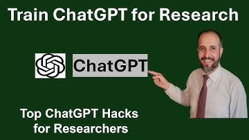 Train ChatGPT to Think Like a Researcher | Top ChatGPT Hacks Every Researcher Must Know!