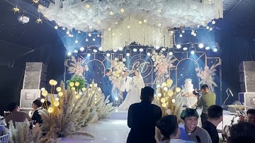 Đám cưới hoành tráng tại Bà Rịa Vũng Tàu được Decor như bầu trời ngàn sao - MC Nguyễn Trường Lưu