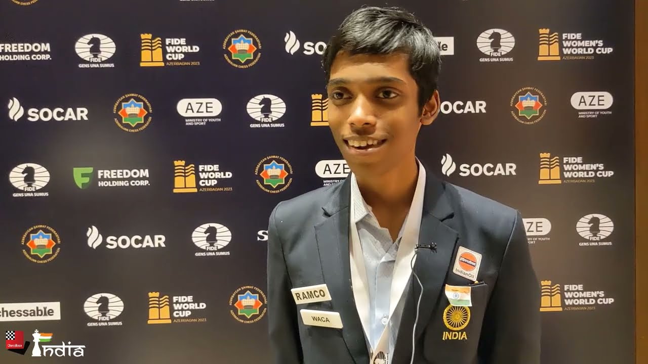 Praises Pour in for R Praggnanandhaa for Historic Win at the Chess