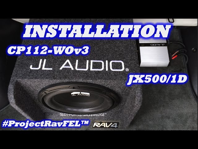 Installation: JL Audio JX500/1D Amp & 12