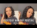 MY EVERYDAY MAKEUP ROUTINE 2020 ft. Ula Hair | Saria Raine