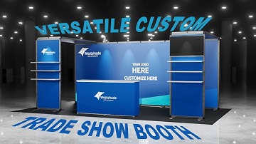 Versatile Custom Trade Show Booth|Make Your Display Unforgettable