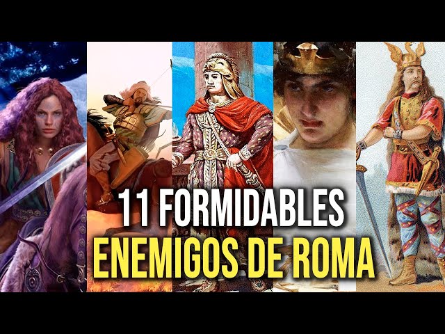 11  formidables enemigos que enfrentó Roma