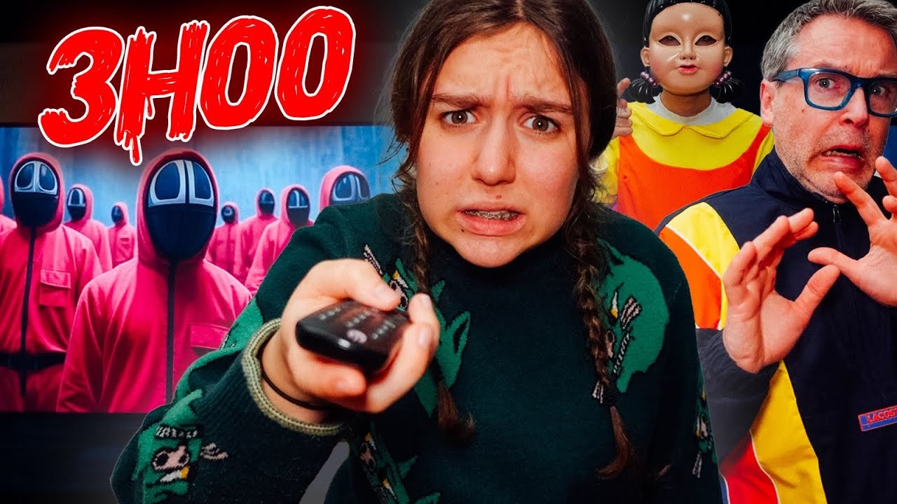 NE PAS REGARDER SQUID GAME A 3H DU MATIN ! - PINK LILY