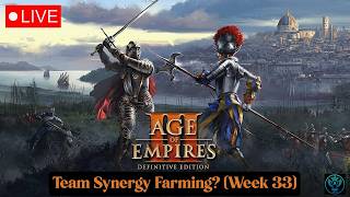 Aiming For Ultimate Team Synergy Strategies - Age of Empires 3: DE Live (Week 33)
