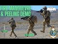 Fire Manoeuvre &amp; Peeling Demo by former Royal Marines Commando | Arma 3