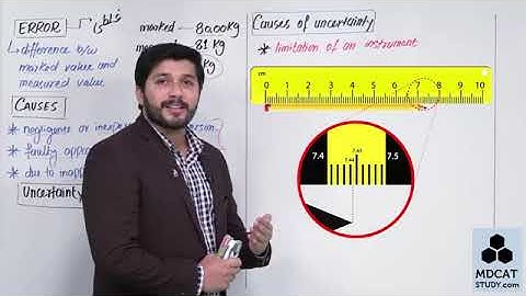 lec#9 chapter 1 Error and uncertain  ist year