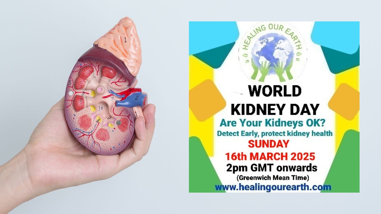 🌍 World Kidney Day 2025 LIVE | Are Your Kidneys OK? | Global Health ...