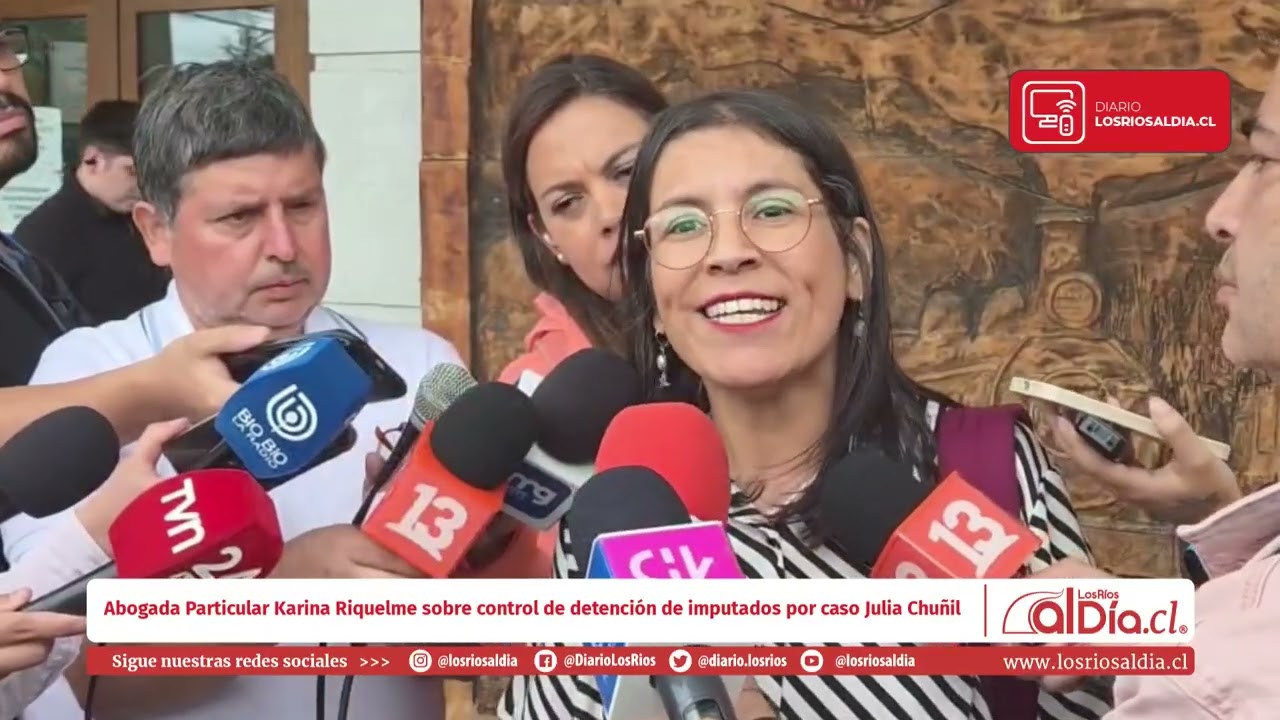 Abogada Particular Karina Riquelme sobre control de detención de imputados por caso Julia Chuñil