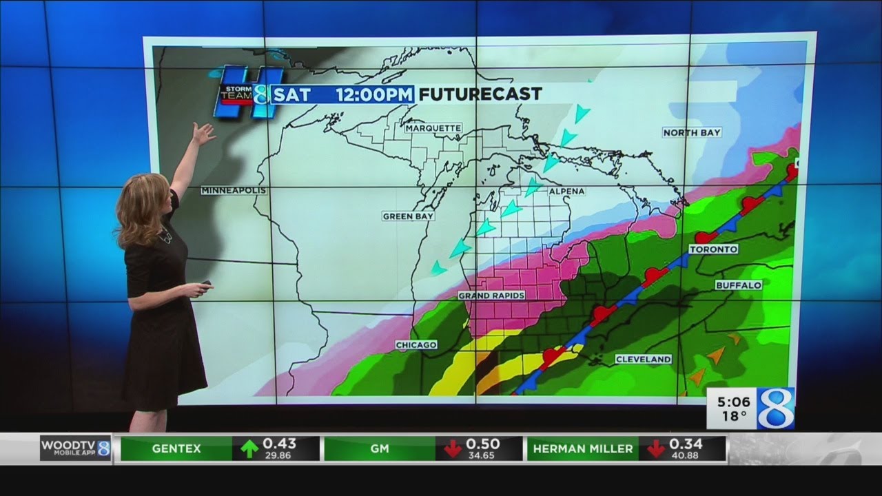 Weekend storm system