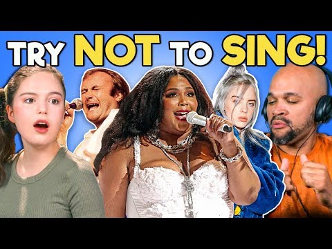 Generations React To Try Not To Sing Along Challenge #4 (Favorite Songs Game)