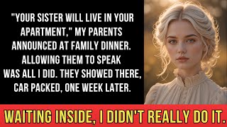 At Family Dinner, Parents Assigned My Sister to My Apartment — So I Let a Stranger Answer the Door