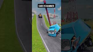 CARS VS HAMMER 😳 | #wheelsonthebus #youtube #dudidudidamdam #childrenssongs #kidsrhymes #tomandjerry