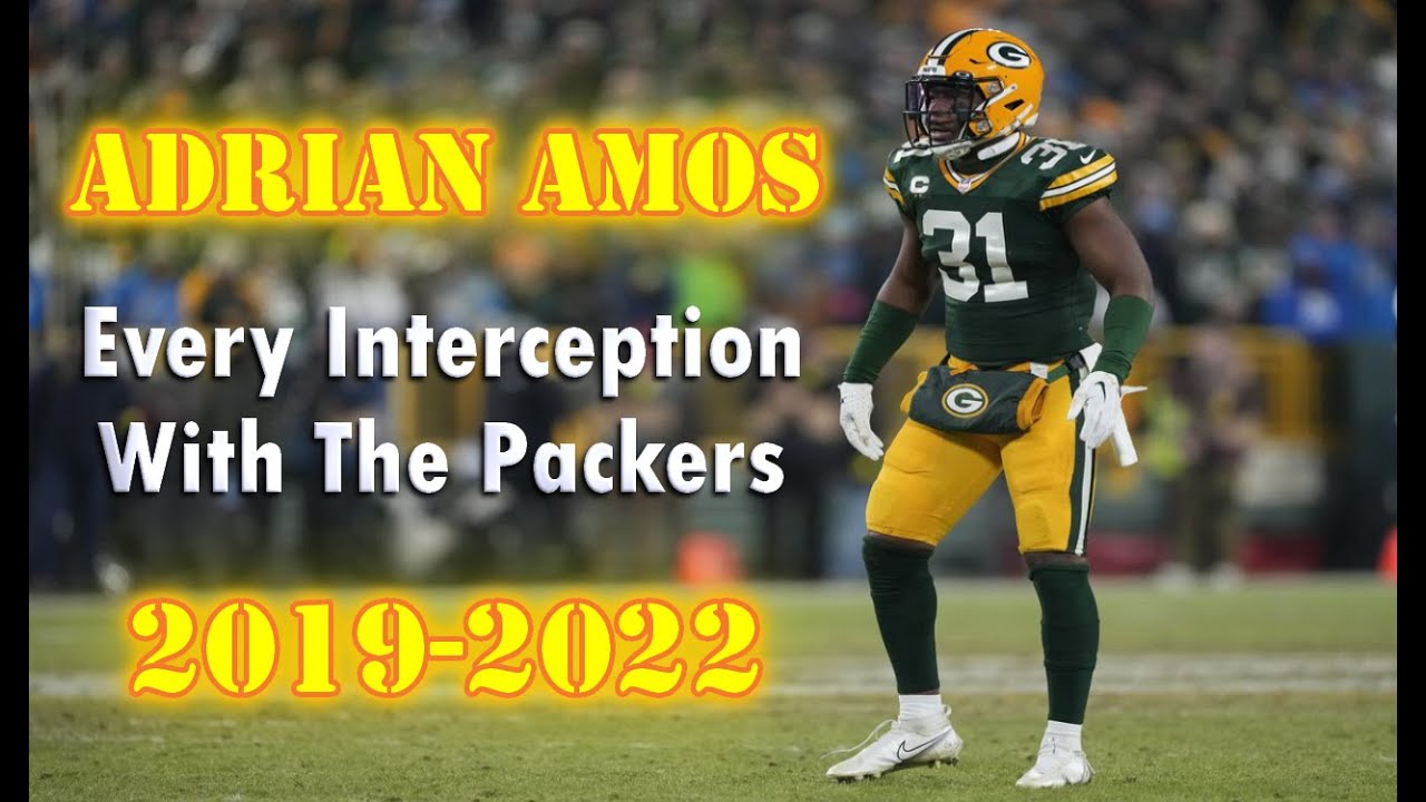 Every Adrian Amos Interception With The Packers 2019-2022
