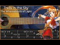 Trails in the Sky - The Whereabouts of Light (Simple Guitar Tab)