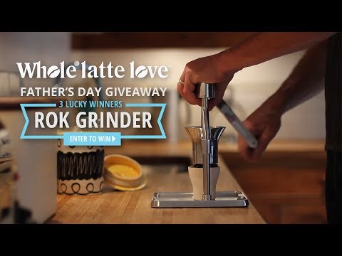 Father’s Day Giveaway – Win a ROK Coffee Grinder! Father’s Day Giveaway – Win a ROK Coffee Grinder!