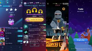 PianoFire/AxelF VS SonicCat/BackOneDay VS BeatShooter/Megalovania VS DreamPiano/Fade || EDMRush..!! screenshot 2