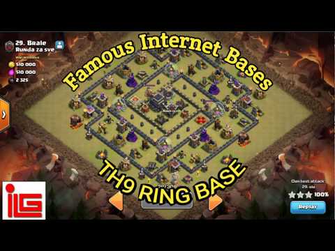Town Hall 9] TH9 War/Trophy/Ring base v112 [With Link] [1-2020] - War Base  - Clash of Clans | Clasher.us